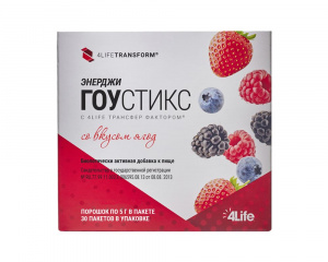 Энерджи Гоу Стикс со вкусом ягод